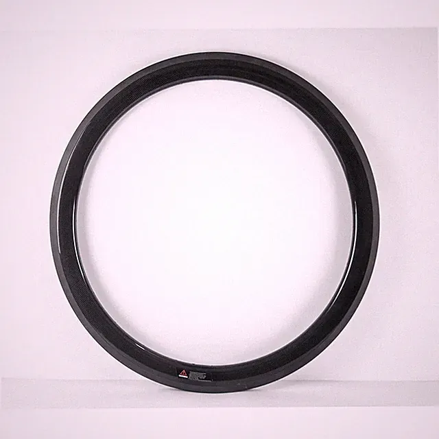 700C Carbon Road/Track/Fixed Gear Bicycle Wheel Tubular Clincher Tubeless Rims