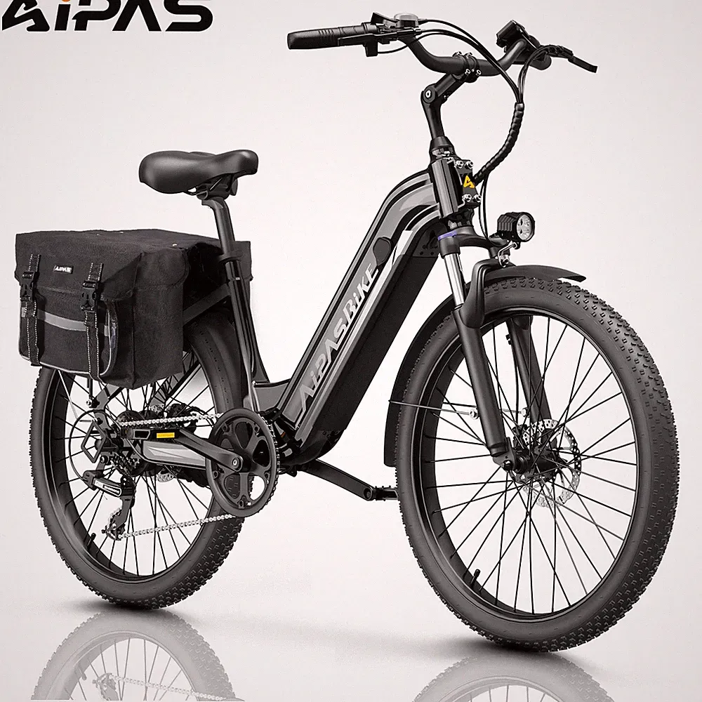 Aipas C1 MAX 24" Electric Bicycle 1100W 48V 18Ah 28MPH 85 Miles 90Nm Torque