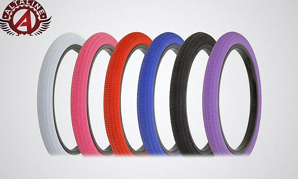 ALTALINE 18 x 1.95 PERFORMANCE Bicycle Tire STEALTH GRIP BMX/FREESTYLE TREAD.