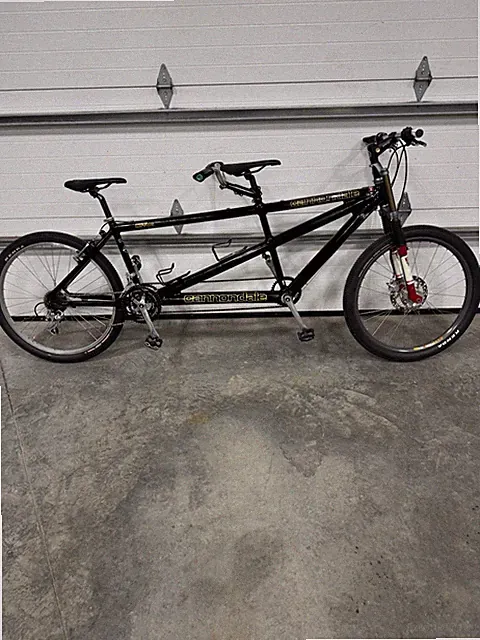 Cannondale LOS DOS Tandem MTB 18/16 Mint And Heavily Upgraded! HOPE Hub, Brake