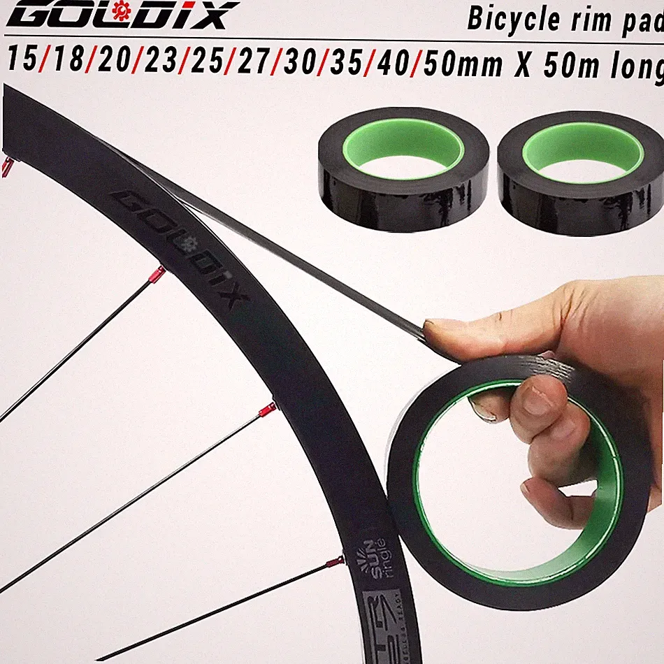 GOLDIX MTB Road Bicycle Tubeless Rim Tape 15/18/20/23/25/27/30/35/40/50mm