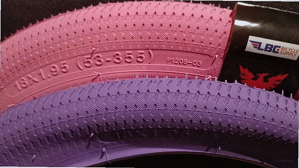 PRO+ BMX Bicycle Tire 18" x 1.95" Slick Bike Tire