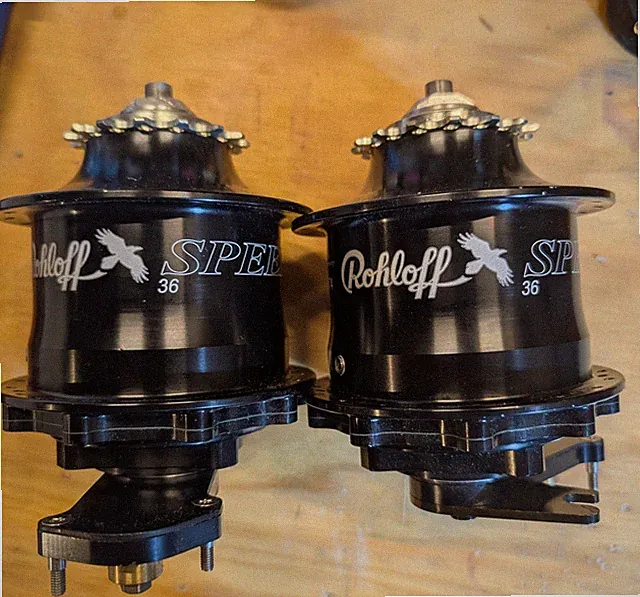 Rohloff SPEEDHUB 500/14 36H 14-Speed Internal Gear Hub Black