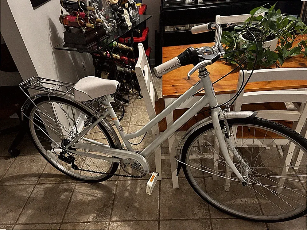 Schwinn Wayfarer 7-Speed Hybrid City Bike With Rear Rack