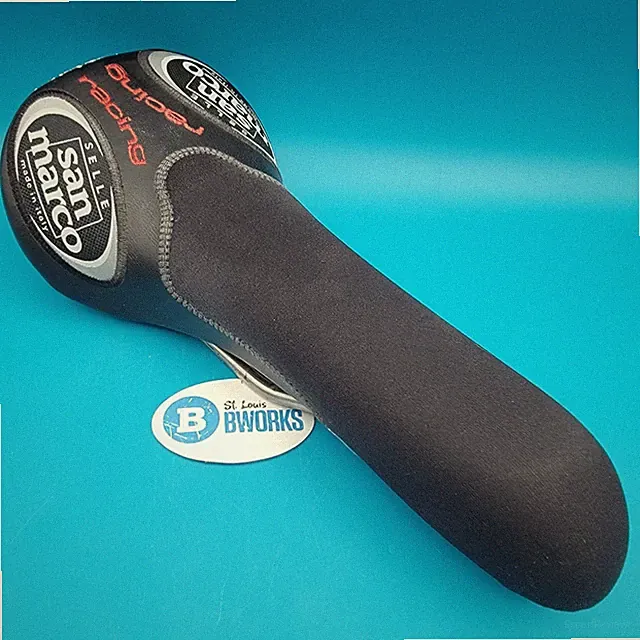 Selle San Marco Racing Triathlon Gel Bike Seat Time Trial/Triathlon Ti Rails e18