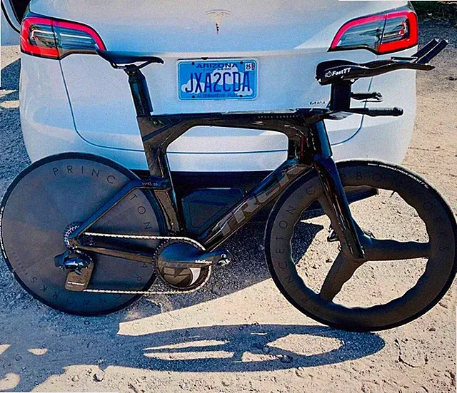 TREK SPEED CONCEPT SLR XL PRINCETON CARBON AERO TT TRI TRIATHLON IRONMAN